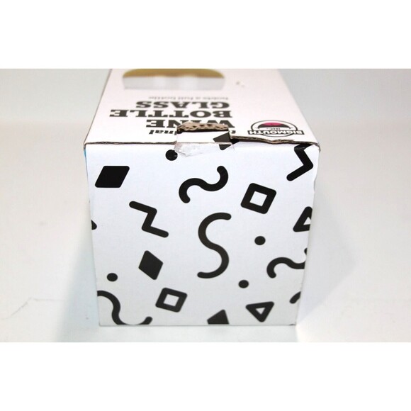 Big Mouth Original Wine Bottle Glass Holds Full Bottle 750 ml  Hand Blown 11.5" - Picture 7 of 9